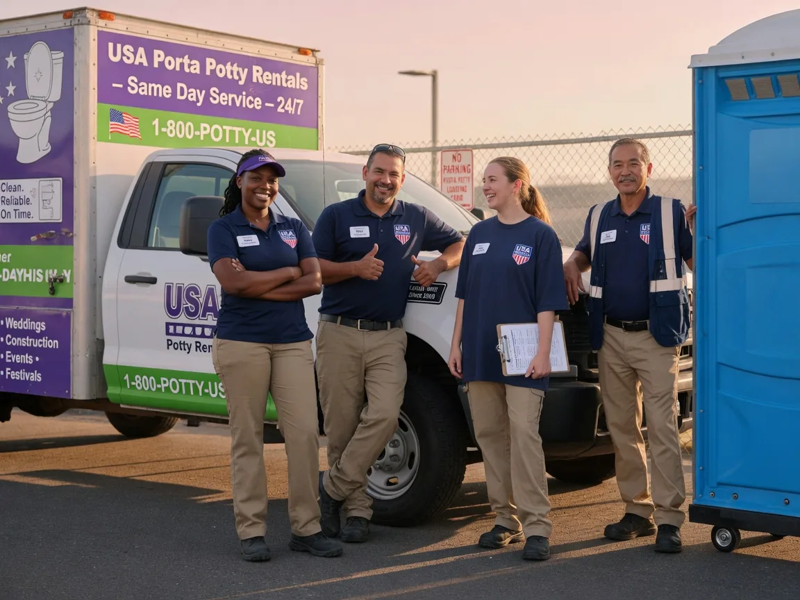 Porta Potty Rental company in Thurmond, NC